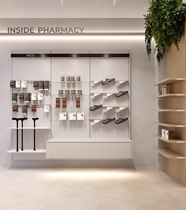 Accesorios muebles farmacia