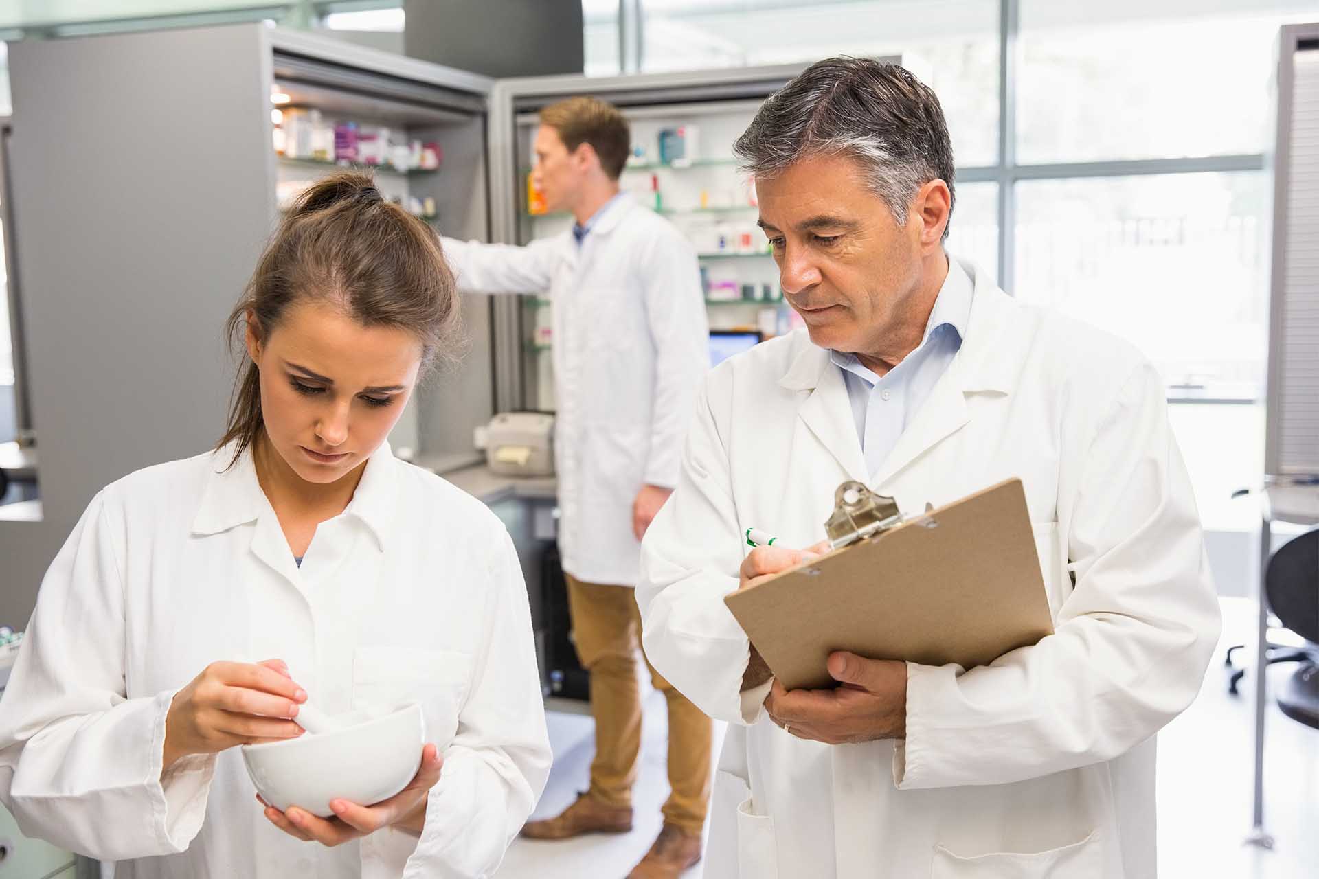 Rôles du personnel de pharmacie