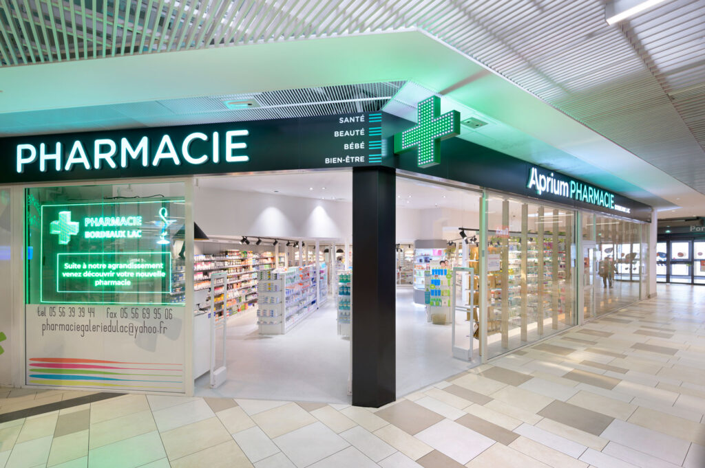 Façade de pharmacie