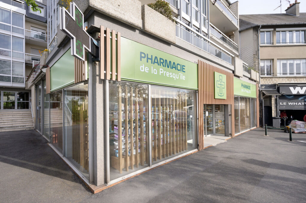 Façade de pharmacie