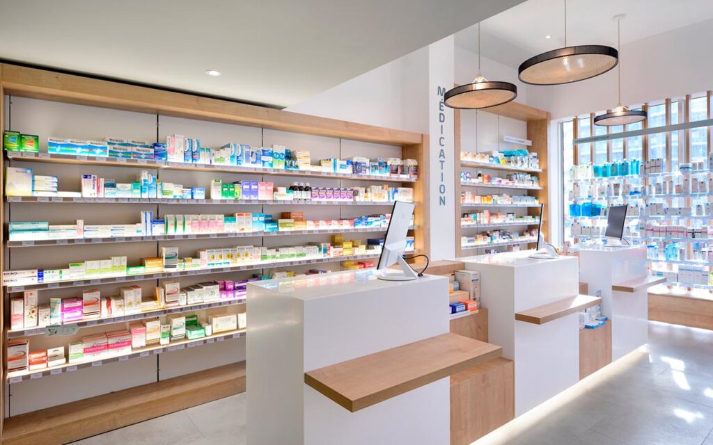 Environnement de travail dans une pharmacie réformée