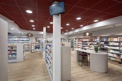 Aménagement intérieur pour pharmacies