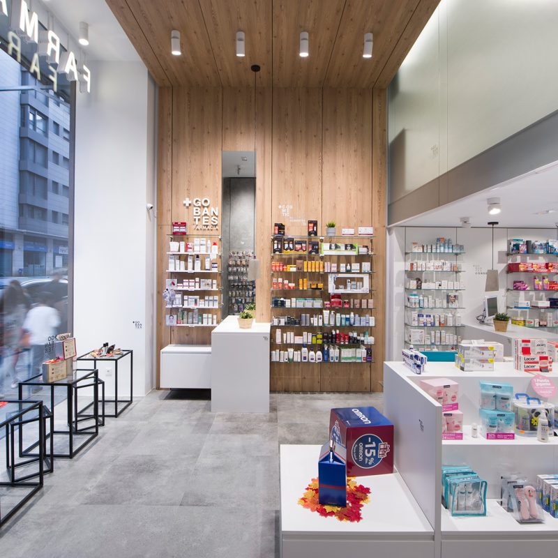 Estanterías para farmacias